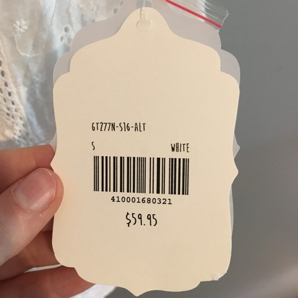 NWT Altar'd State Whit Embroidered Open-Back Tank - Picture 8 of 8